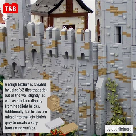 Tipsandbricks Tipsandbricks • Instagram Photos And Videos Lego Wall Lego Castle Lego Kingdoms