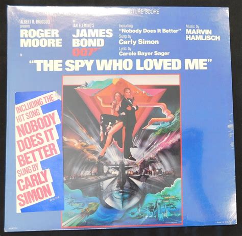 The Spy Who Loved Me Ost Marvin Hamlisch Original Vinyl Album Lp Sealed Ebay