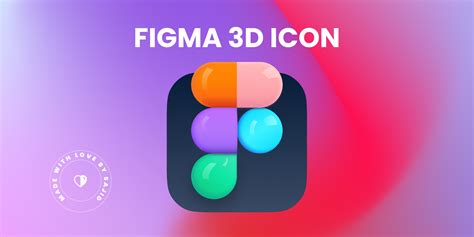 Figma 3D Icon Fully Customizable Figma