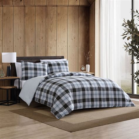 Eddie Bauer Lewis Plaid Cotton Comforter Set And Reviews Wayfair Canada