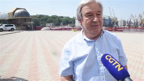 Exclusive Guterres Says Grain Initiative Effective But More Needed Cgtn