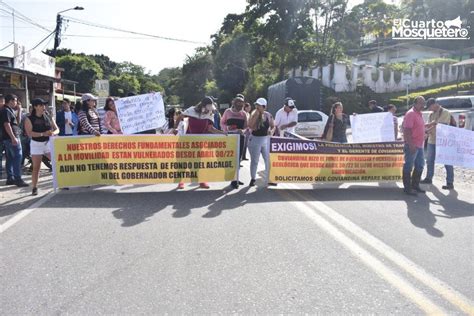 Habitantes De Cuatro Veredas De Villavicencio Realizaron Plantón