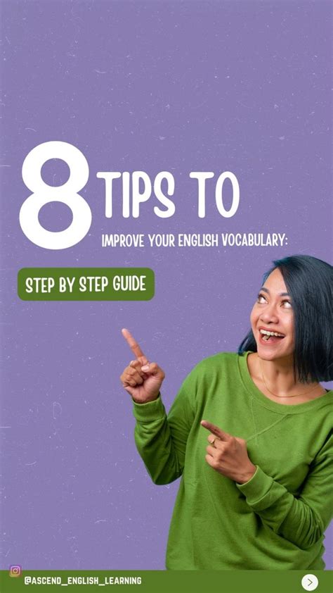 8 Tips To Improve Your English Vocabulary