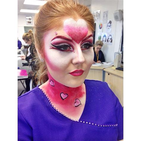 Queen Of Hearts Makeup By Me 💕 Queen Of Hearts Makeup Makeup Face Makeup