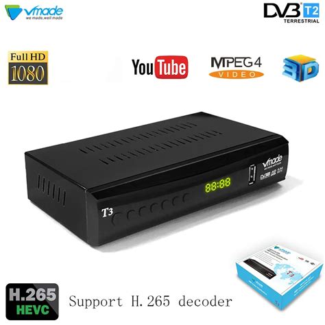 Vmade Receptor De Televisi N Digital Terrestre Dvb T Sintonizador Dvb