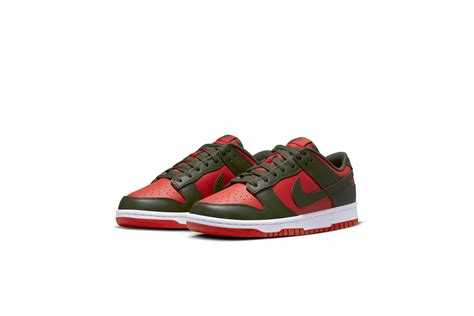 Nike Dunk Low Retro DV0833 600 Mystic Red Cargo Khaki Footshop