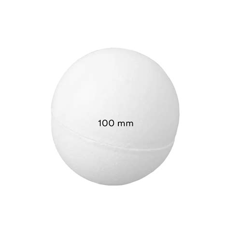 Bola De Isopor Oca 100mm Unidade Lupel