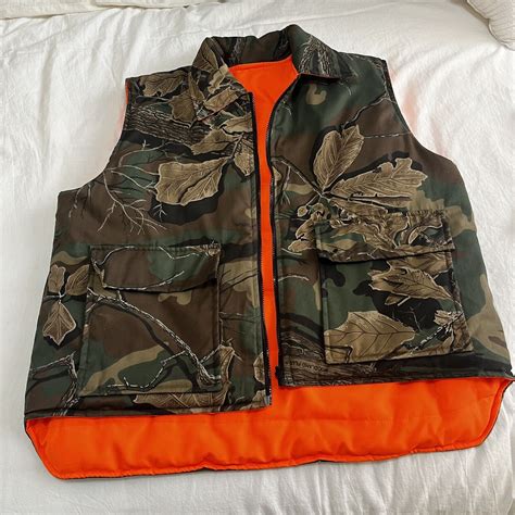 Northwest Territory Mens Xl Reversible Insulated Camoorange Hunting