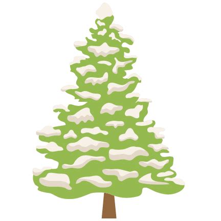 Snow Tree Svg Svg Png Eps Dxf File