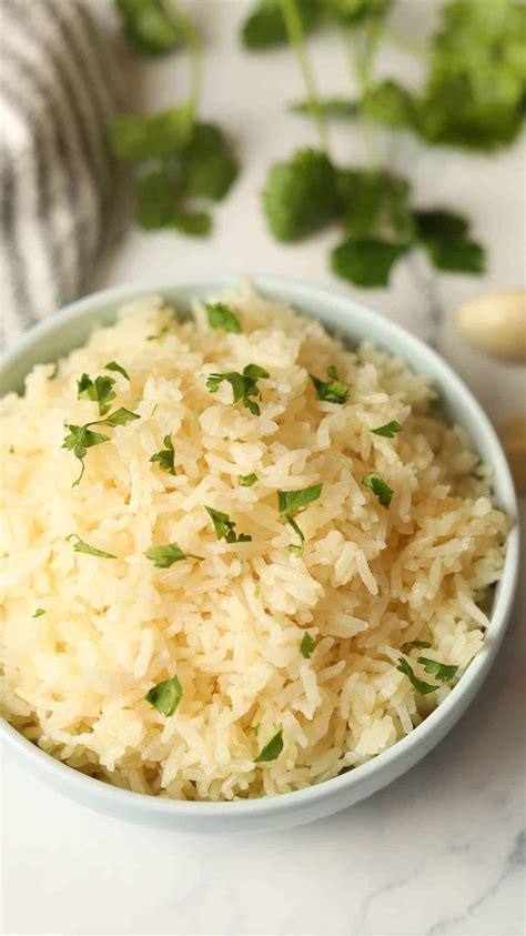 Rice Cooker Butter Garlic Rice A Peachy Plate