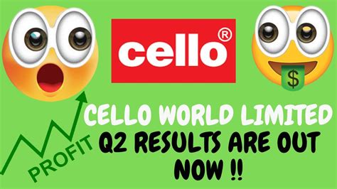 Cello World Limited Q2 Results Cello World Share Latest News Cello