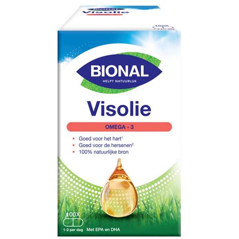 Bional Visolie Capsule 100st Bional EFarma Apotheek En Drogist