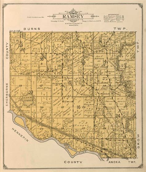 Anoka County Maps