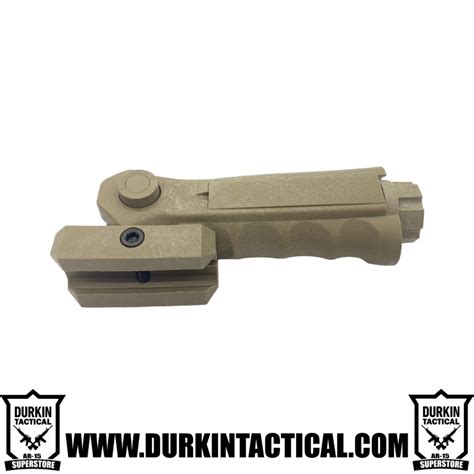 Tactical Position Folding Vertical Picatinny Foregrip Fde Durkin