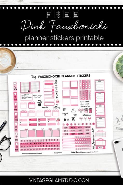 Pin on Pink Planner Stickers