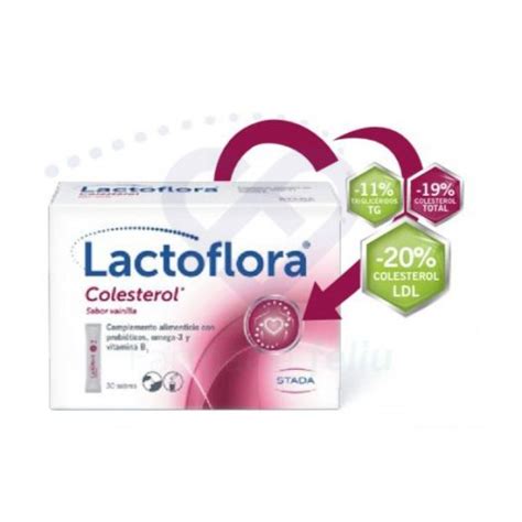 Lactoflora Colesterol 30 Sobres Laparafarmaciaencasa