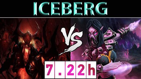 Iceberg Shadow Fiend Vs Ta Eu Ranked Dota H Youtube