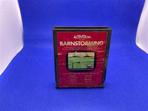 Atari Barnstorming Cartridge Only Toy Stable