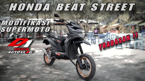 Honda Beat Street Modifikasi Supermoto Honda Beat Modif Jadi