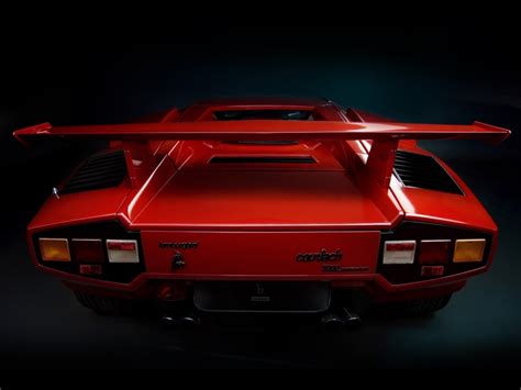 Lamborghini 1080P Lp5000 S Quattrovalvole Classic 1985 Supercars