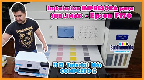 Instalar Impresora Para Sublimacion Epson F Surecolor Super