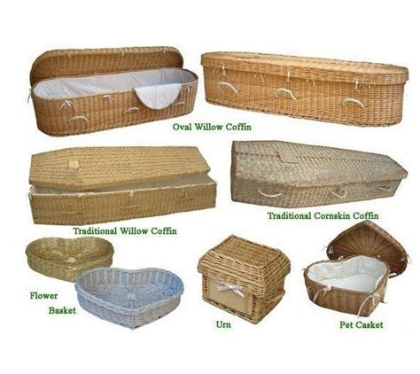 Wicker casket