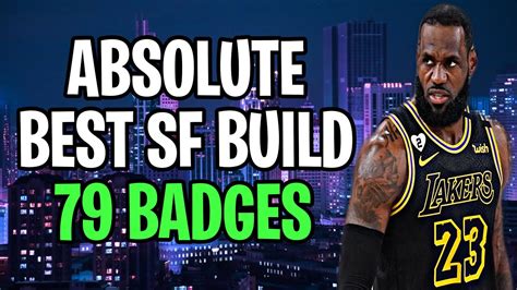 ABSOLUTE BEST BUILD NBA 2K21 NEXT GEN BEST LEBRON JAMES BUILD 2K21