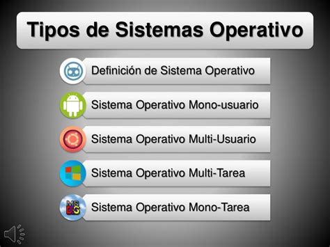 Ejemplos De Los Sistemas Operativos