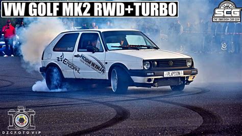 Vw Golf Mk2 Rwd 360 Horses Of Fun Youtube