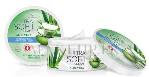 INelia Ultra Soft Cream Aloe Vera Crème à l extrait d aloe vera pour