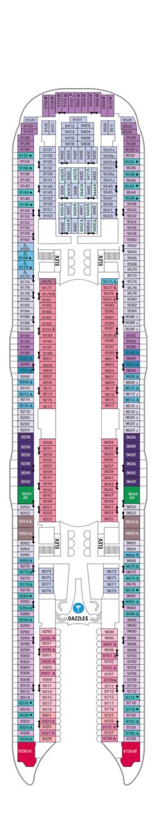 Allure Of The Seas Deck Plan And Cabin Plan