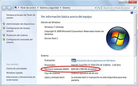 Saber La Cantidad Y Modelo Exacto De Memoria Ram Del Pc