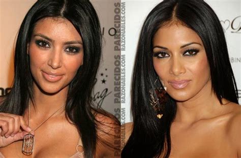 Kim Kardashian And Nicole Scherzinger Parecia