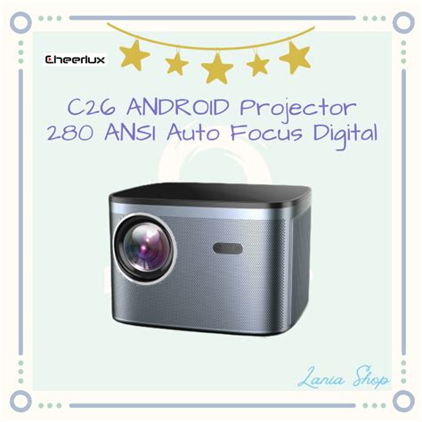 Jual Proyektor Cheerlux C Android Projector Ansi Auto