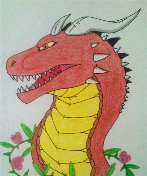 Red Dragon Head By Madam Elle On Deviantart