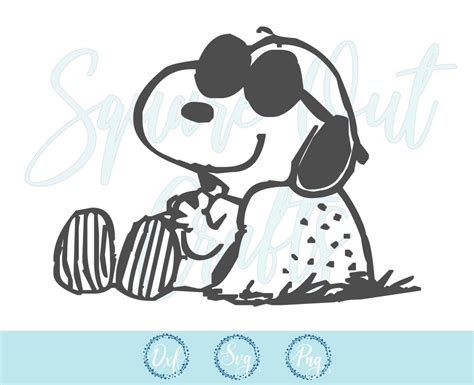 Snoopy Svg Archivos Para Silhouette Cameo O Cricut Etsy