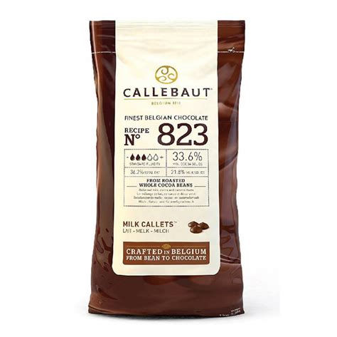 Callebaut 823 Milk Chocolate 33 6 22 Lb Pastry Depot