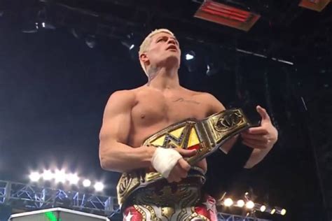 Wwe Cody Rhodes Conquista Wrestlemania Xl Y Termina El Reinado De