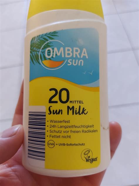 Ombra Sun Sun Milk 20 Mittel 250 Ml INCI Beauty