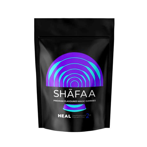 Shafaa Heal Macrodose Magic Mushroom Gummies 2g Bud Hub Express