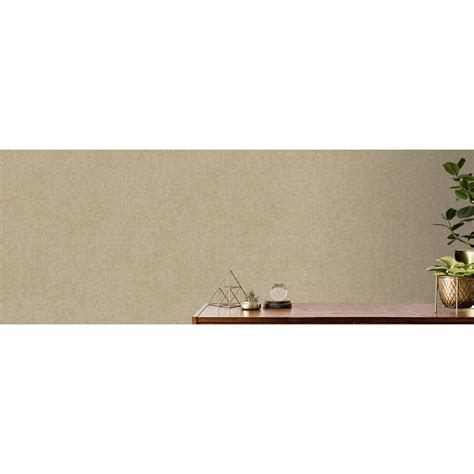 Dutch Wallcoverings Onyx Uni Beige 0 53x10 05m Leen Bakker