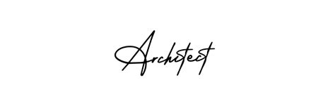 how to put architect in a name