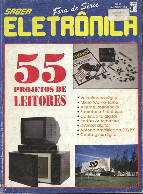 Saber Eletrônica Fora de Série nº 15 Datassette