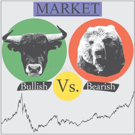 Bullish Vs Bearish Stock Vector Illustration Of Background 56282813