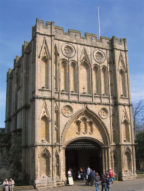 Saint Edmundsbury Suffolk Market Town Cathedral Britannica