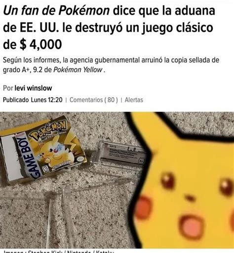 Pikachu Sorpendido Meme Subido Por Rodolosilord Memedroid