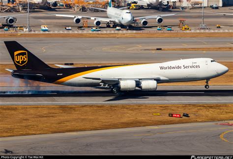 N612UP United Parcel Service UPS Boeing 747 8F Photo By Tse Wai Kit