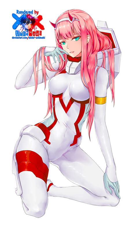 Darling In The Franxx Zero Two Render By Abdul Uchimaki On Deviantart