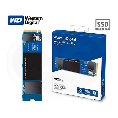 WESTERN DIGITAL BLUE SN550 500GB PCI E 2280 NVME