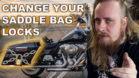 How To Change Your Saddle Bag Locks Youtube